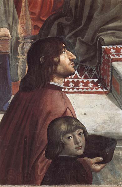 Domenicho Ghirlandaio Details of Bestatigung der Ordensregel der Franziskaner Spain oil painting art